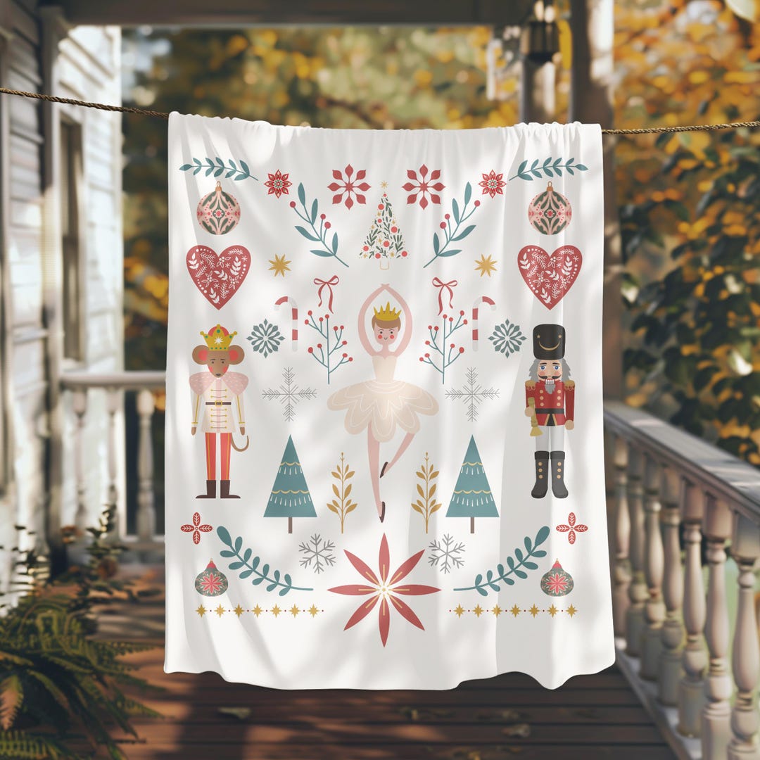 Nutcracker Waltz Plush Blanket main image 0