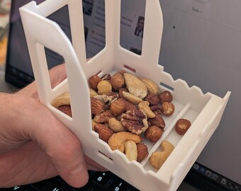 Combo Snack Chooch and Phone Stand Multi Angle Vertical Horizontal Accessible