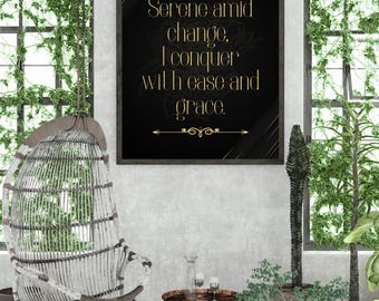 Serene Affirmation Print