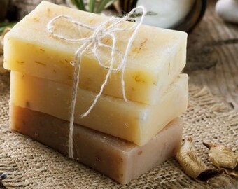 Peppermint Tea Tree Organic Soap Bar - Homemade Soap Bar - Handmade Soap Bar