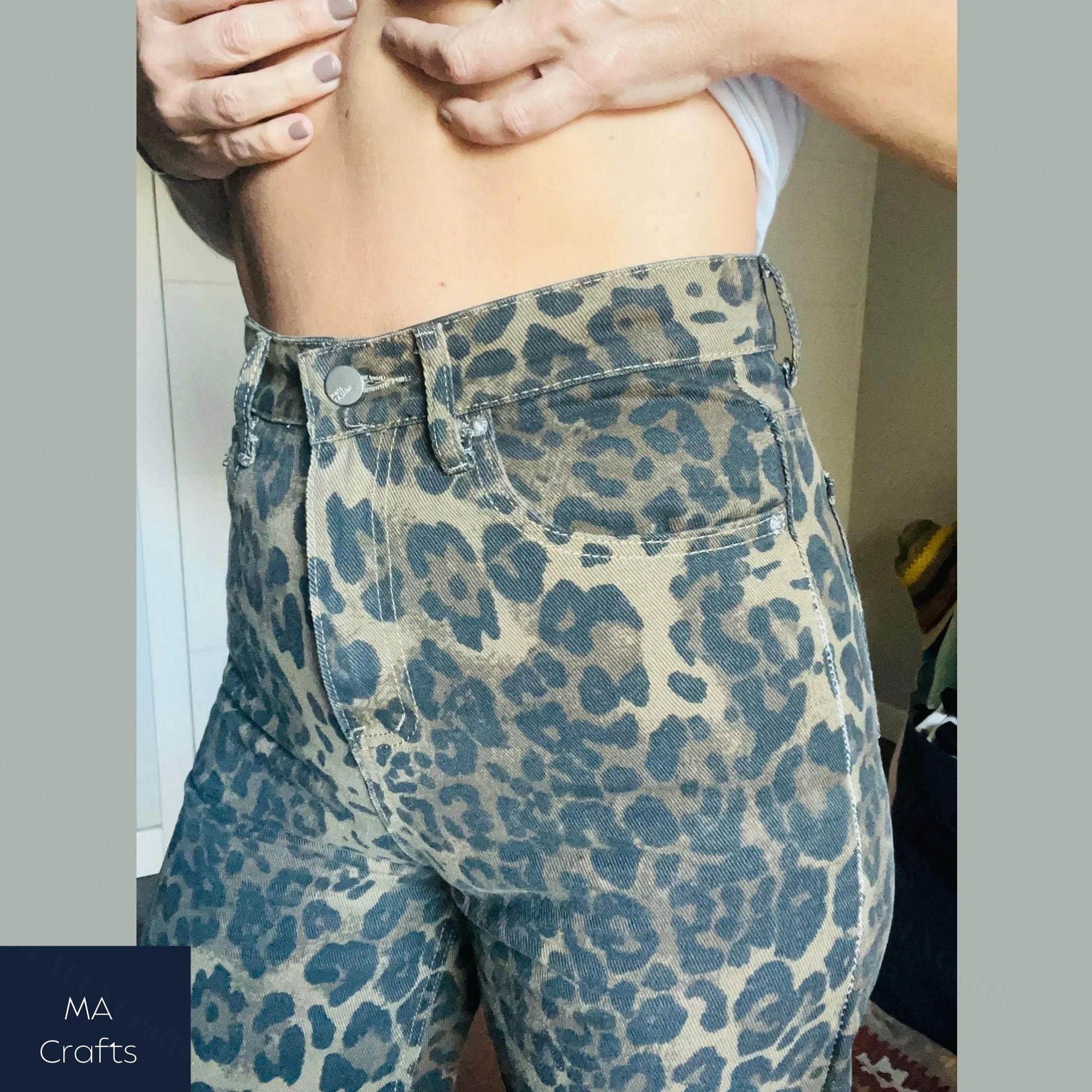90's Leopard Pants 
