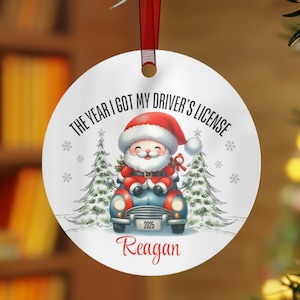 Personalized Driver&#39;s License Ornament Personalized New Driver Ornament New Driver Gift Officially A Driver Gift 16th Birthday Gift Teenager
