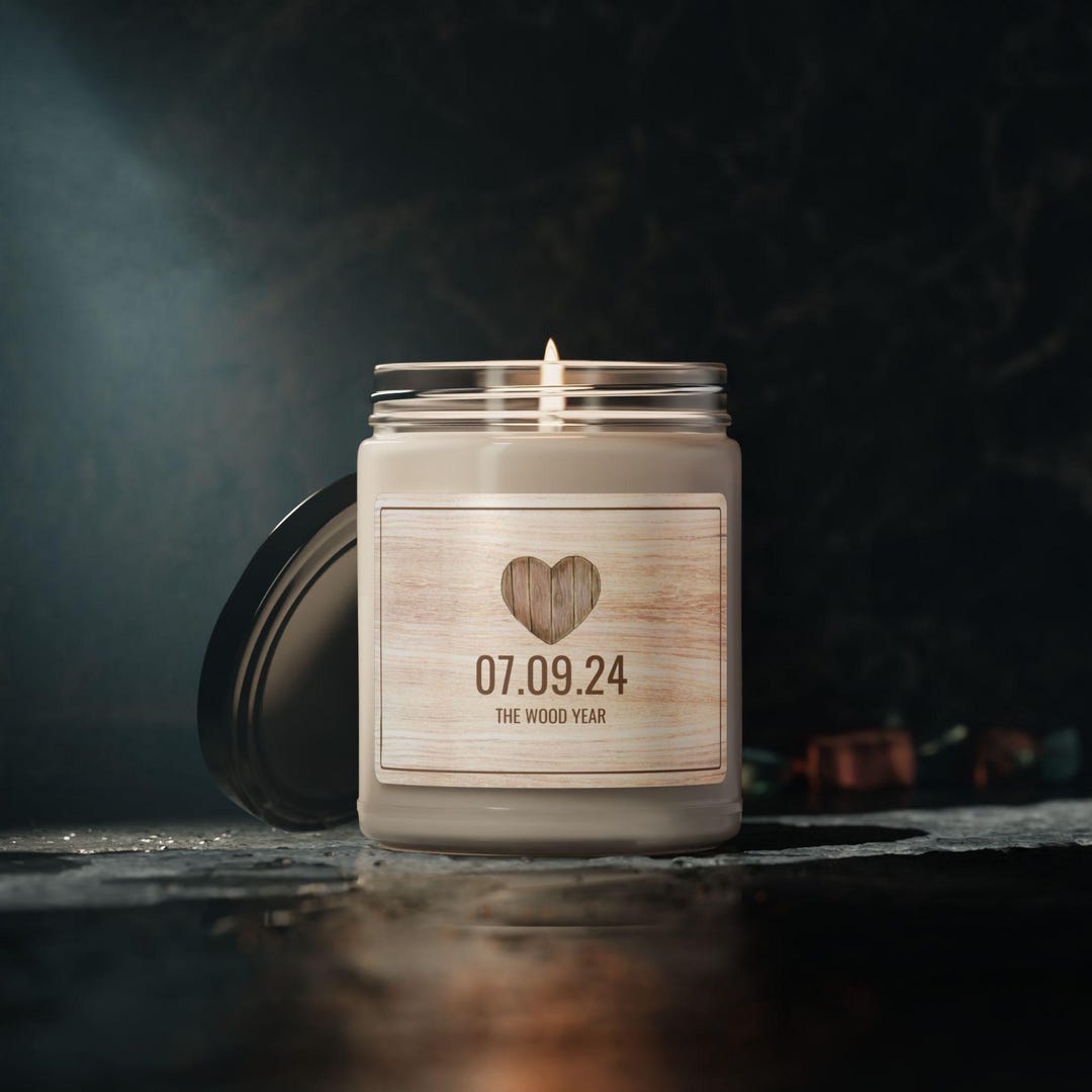 Personalized 5th Anniversary Gift Wood Anniversary Fifth Wood ...
