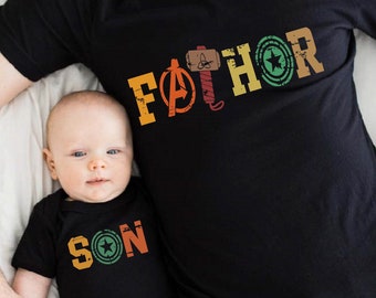 Dad and Son Matching Shirts, Fathor and Son T-shirt, Fathers Day Gift, Gift for Husband, Father and Son Shirt, Dad & Son Shirt, New Dad Gift
