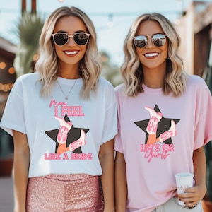Let's Go Girls Shirt - Country Music Tshirt For Bachelorette Parties & Girls Trips