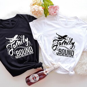 Family Bound 2025 Shirt, Custom Reunion Vacation T-shirt, Personalized Trip Destination Tee, Matching Fam Traveling Group T-Shirt