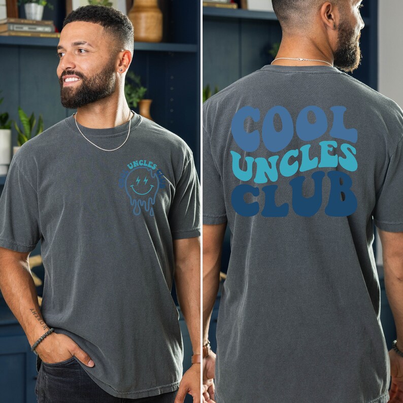 Comfort Colors Cool Uncles Club Shirt, Pregnancy Announcement Shirt for ...