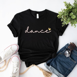 Dance T-shirt, Dancing Master Shirt, Dance Lover Tee, Dance Crew T-shirt, Dance Team Shirt, Dance Teacher Tee, Ballet Dancer Cute T-shirt