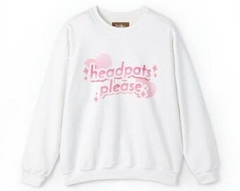 Sudadera con cuello redondo Headpats Please