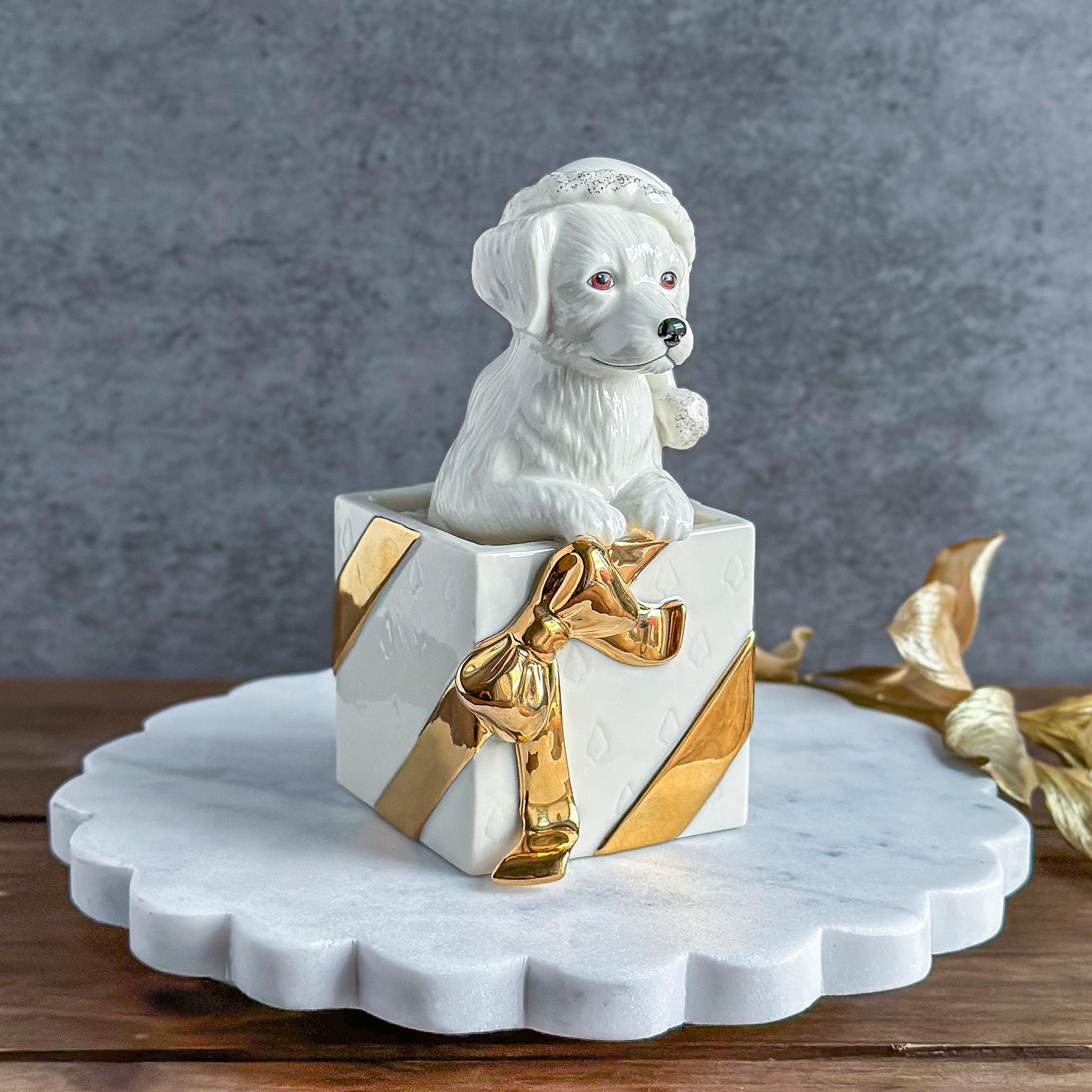 Lenox Dog Figurine - Etsy