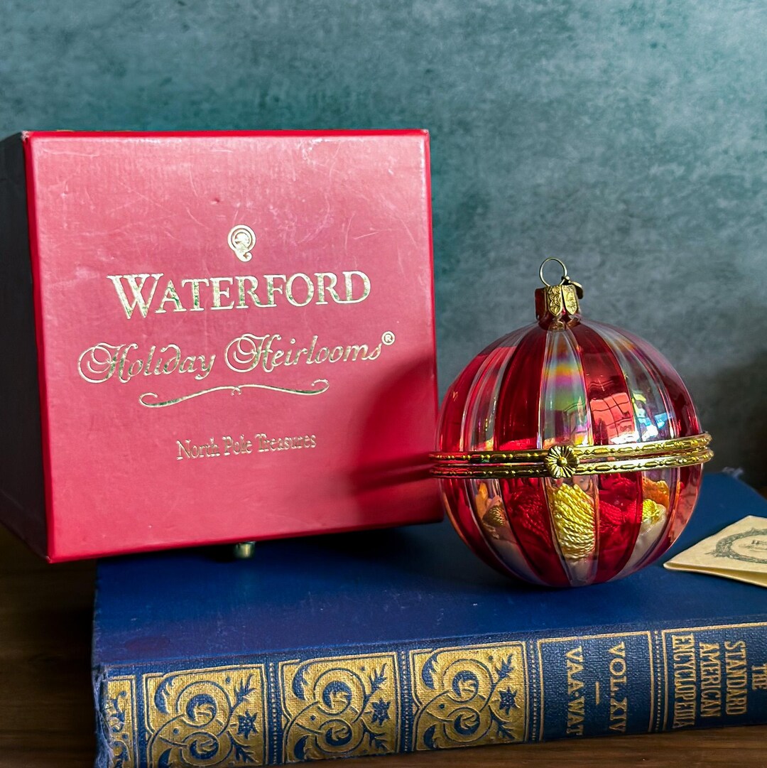 Vintage Waterford Crystal Holiday Heirlooms North Pole Treasures ...