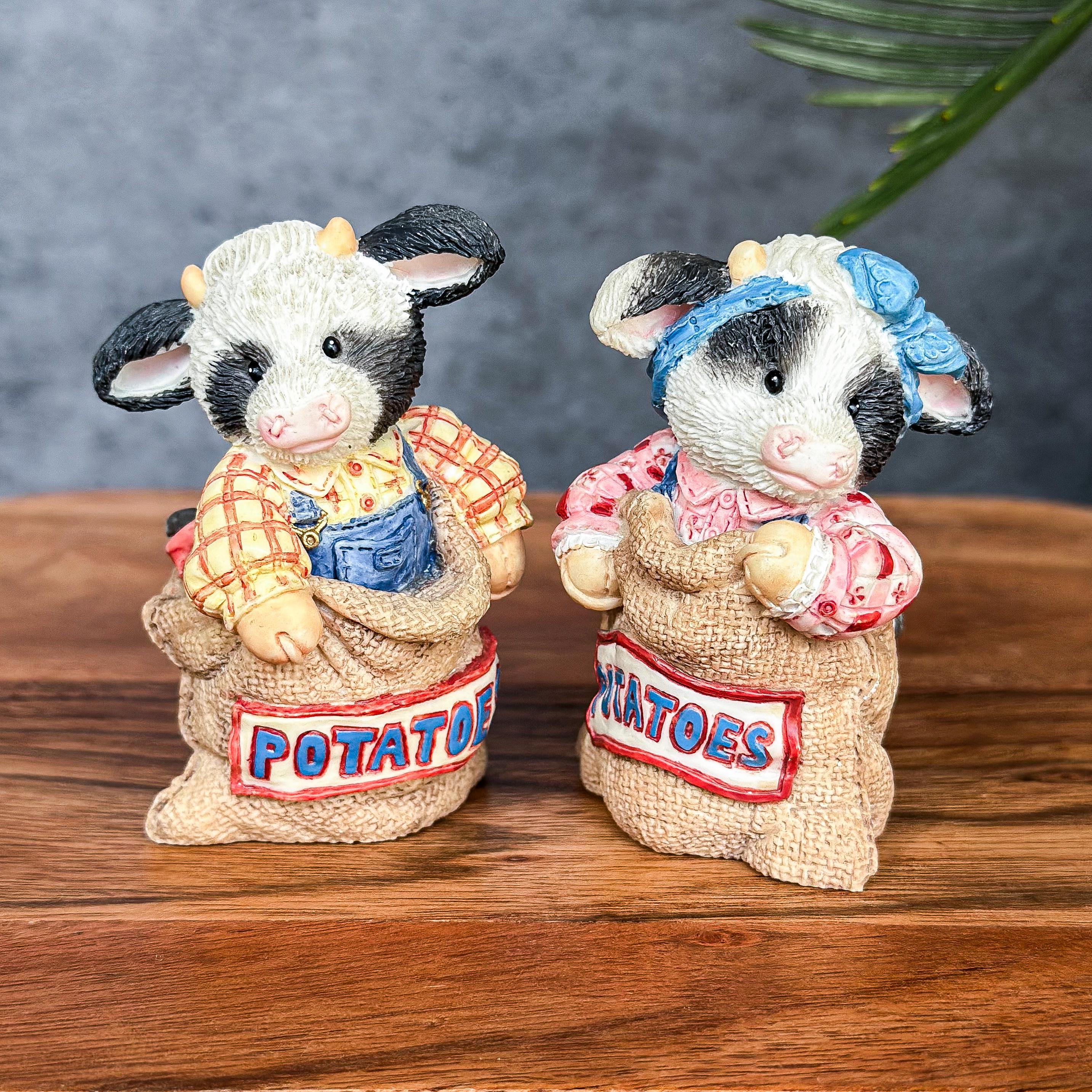 【匿名配送】　Mary's Moo Moos エネスコ社　ムームーズ　牛置物 Enesco, Mary's Moo Moos | Replacements, Ltd.