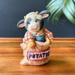 Vintage Mary&#39;s Moo Moos figurine - &#39;Moooove Out Of My Way&#39; - 1994