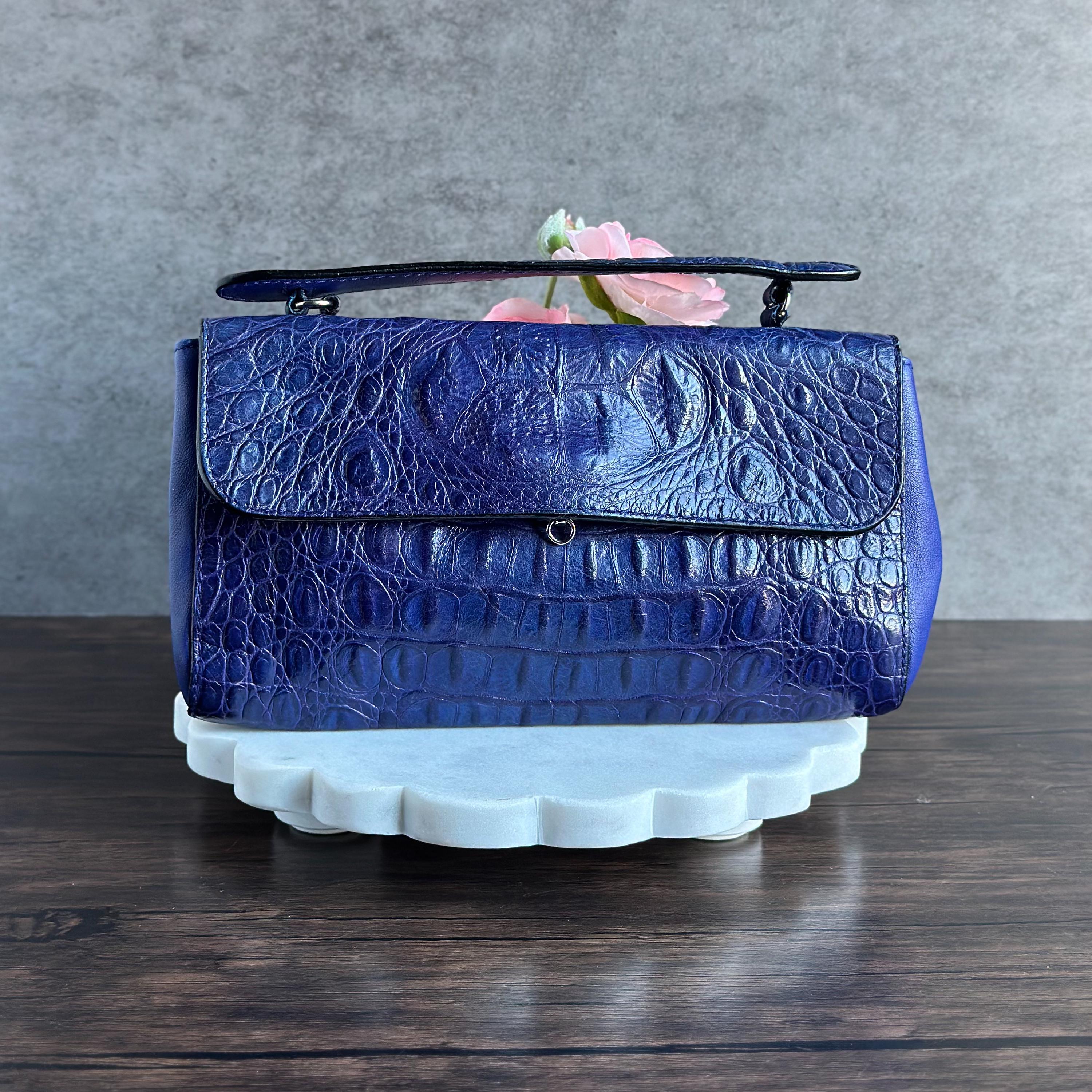 レディース archive FURLA Croc Embossed Bag Y2K 2908