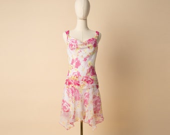 Y2k Flower Dress