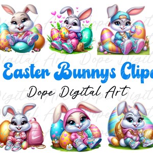 10 High-Quality Easter Bunny Designs for crafting.