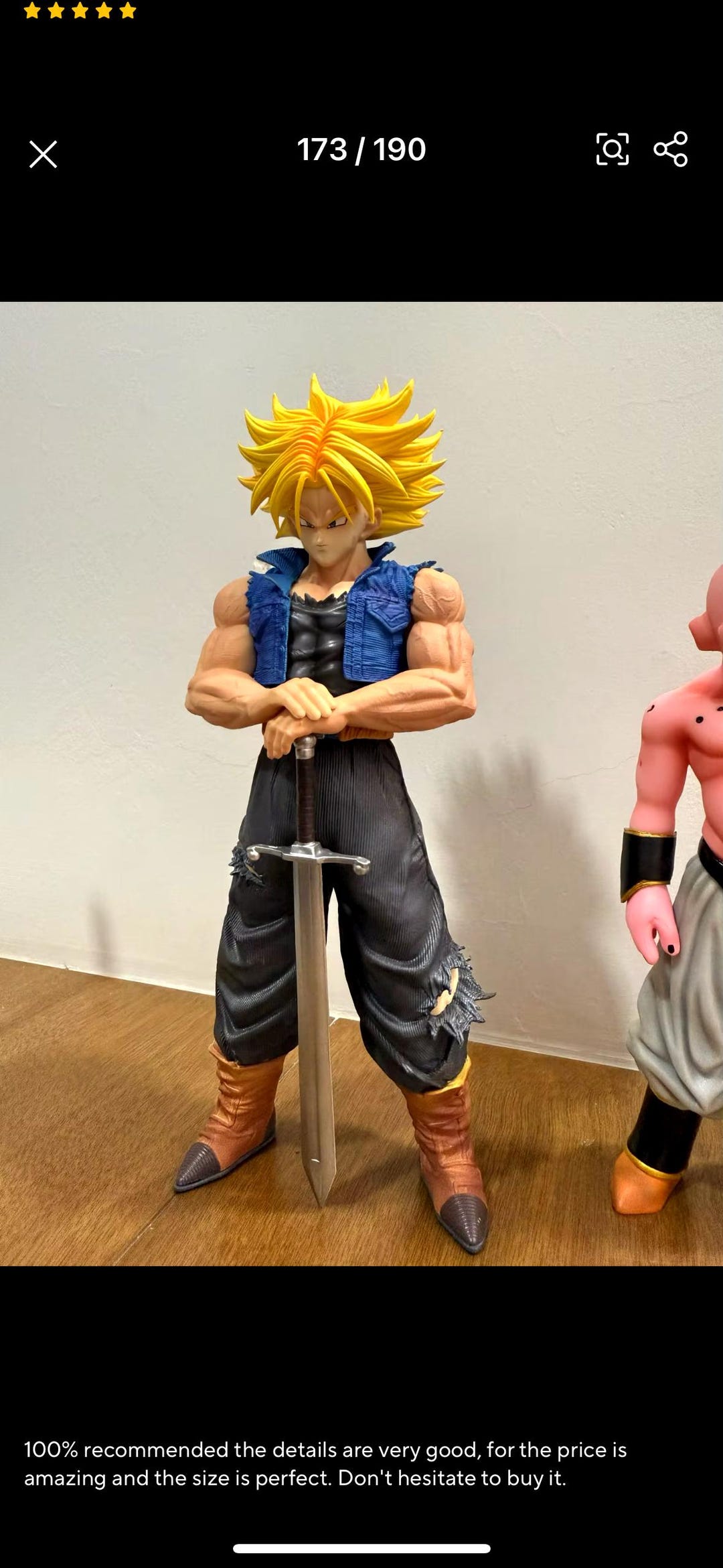 Dragon Ball Z Trunks Figure / Future Trunks Action Figures / PVC Statue ...
