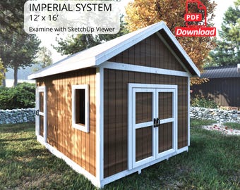 Garden Shed Plan PDF Download