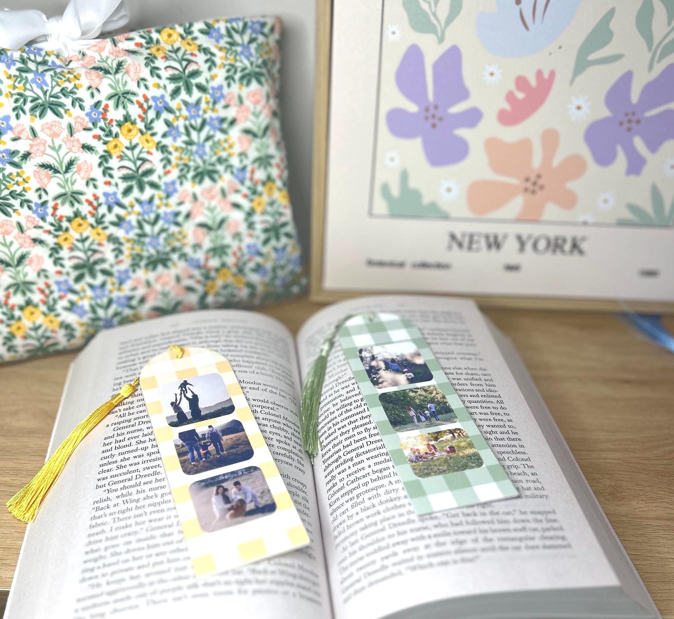 Personalized Photo Bookmark: Custom Acrylic Keepsake With Tassel - Etsy