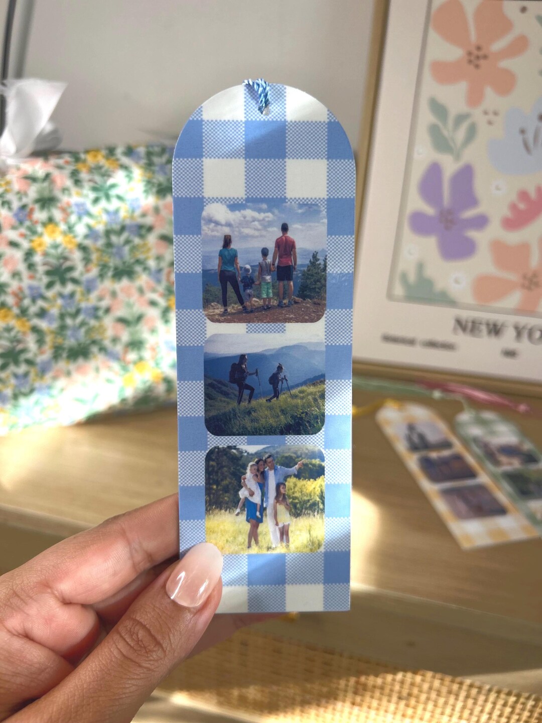 Personalized Photo Bookmark: Custom Acrylic Keepsake With Tassel - Etsy