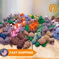 3D Printed Mini Animals - Articulated Fidget Toys, Sensory Play, Assorted Adorable Animal Gifts, Animal Party Favors
