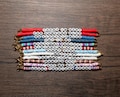 Benson Boone American Heart Beaded Elastic Friendship Bracelets