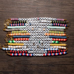 Queen B Inspired- Cowboy Carter Songtitle/ Tour Beaded Bracelets
