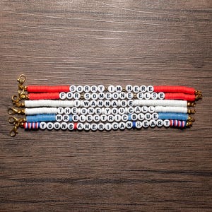 Benson Boone Beaded Elastic Friendship Bracelets