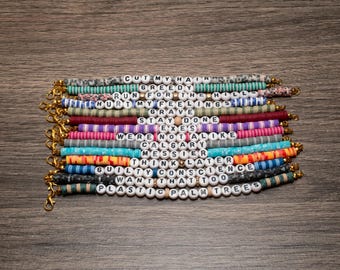 Tate McRae Think Later Inspired Song Title Friendship Bracelets