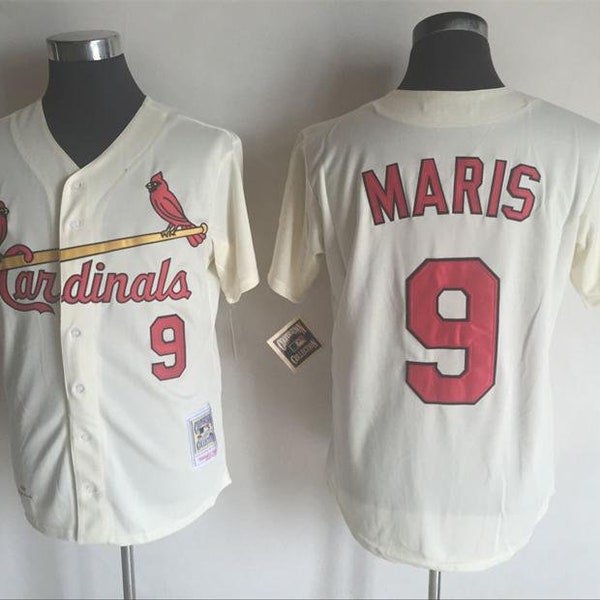 DIY Vintage Roger Maris customize Baseball Jersey