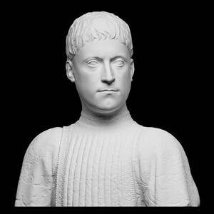 Piero de&#39; Medici Bust: Renaissance Historical Art, 12K Resin Print