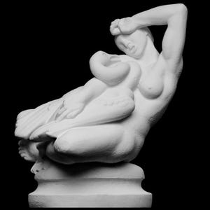 Leda and the Swan | Greek Myth Historical Art | 12K Resin Print | Unpainted Sculpture | 10cm / 15cm