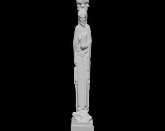 Le prophète | Art historique biblique | Impression en résine 12K | Sculpture non peinte | 10 cm / 15 cm