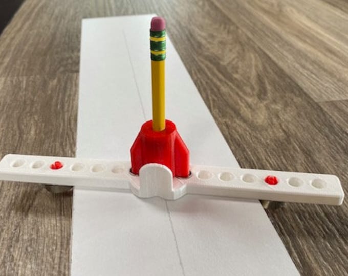 Centerline Marking Tool for woodworking with magnetic pencil control precision ball bearings and quick connect pins. Makes a Great gift.