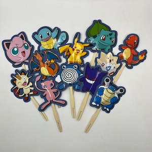 Pokemon Cupcake Toppers - 12 ct.