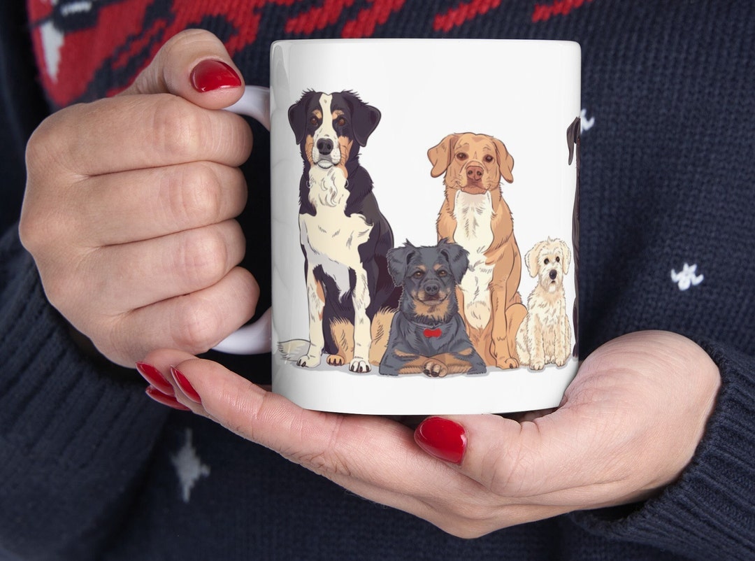 Doggy Mug, Puppy Mug, Cute Gift, Cute Mug, Gift for Mom, Gift for Her ...