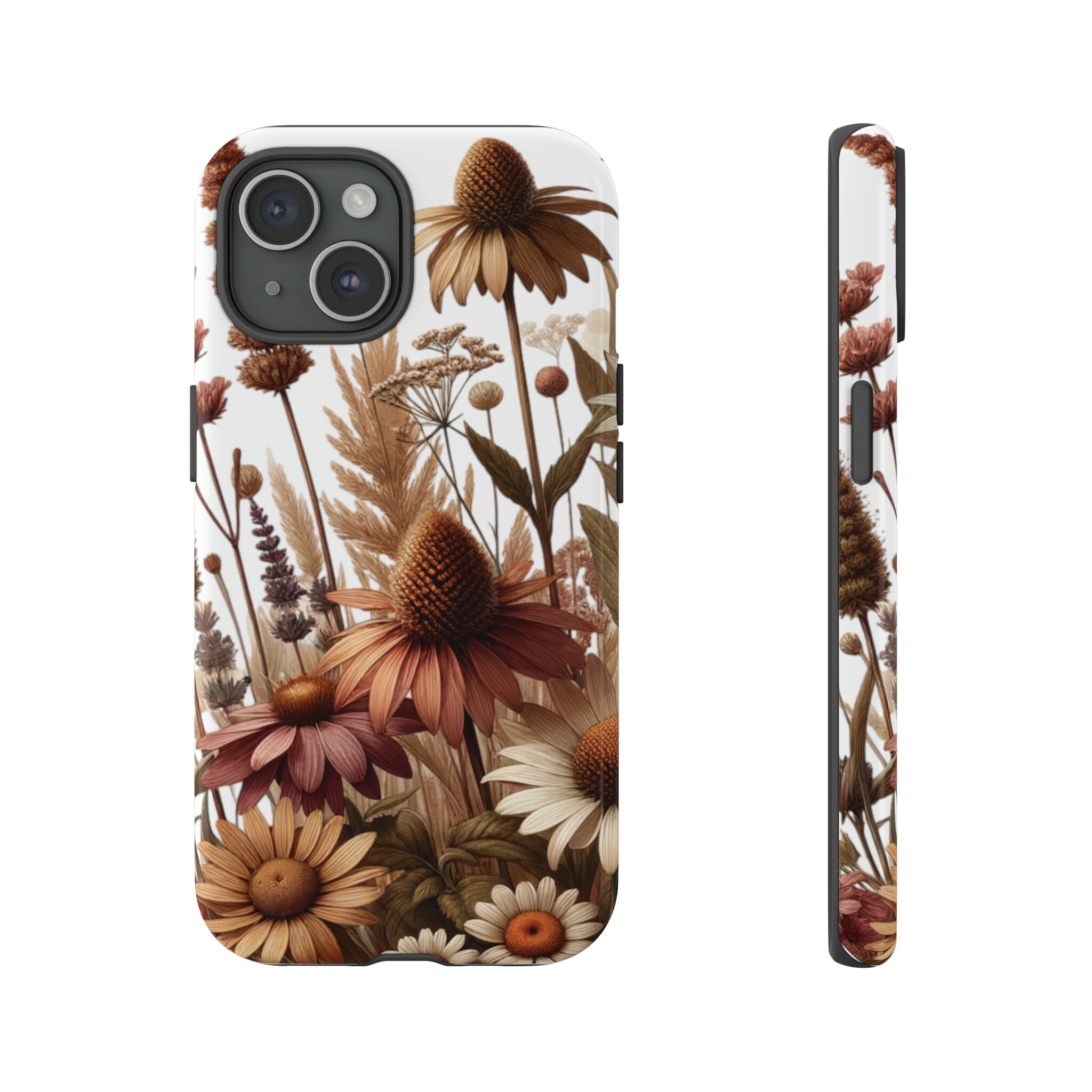 3D Floral Custom Phone Case, iPhone Case, Samsung Galaxy Phone Case