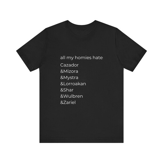 All My Homies List Tee - Etsy 