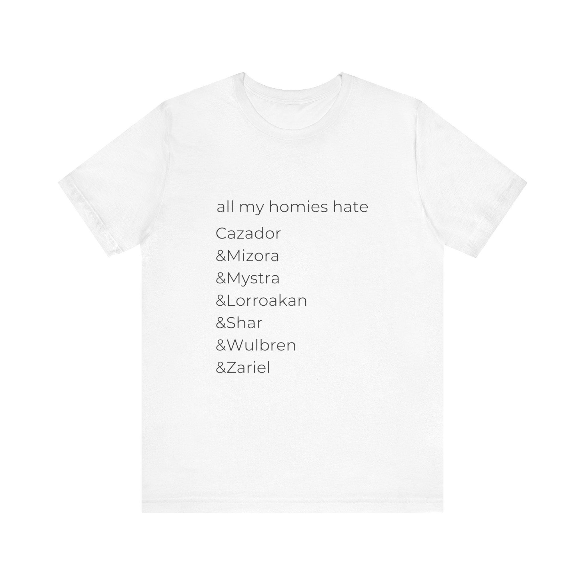 All My Homies List Tee - Etsy