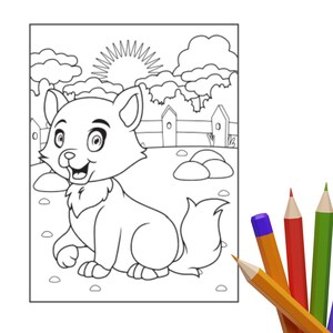Farm coloring pages printable bundle for kids. Includes 50+ fun pages with tractors, cows, pigs, and chickens — perfect for preschool, kindergarten, and birthday party activities.