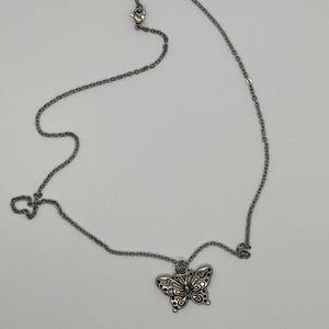 Vintage Butterfly Necklace