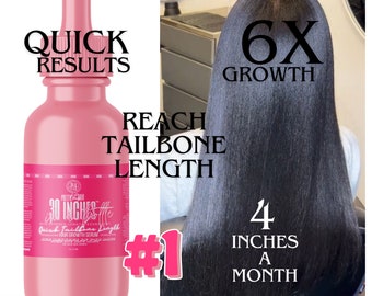 EXTREME LENGTH Haar-Wachstum-Öl, schnelle Ergebnisse, Schwanzknochen Haar schnell, angereichert mit Rosmarin & Biotin,STIMULIEREND, lassen Sie Ihre Haare 30 Zoll lang wachsen