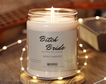 Scented Soy Candle, 9oz, Apple Harvest