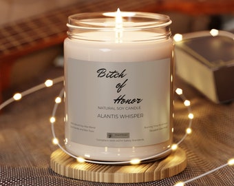 Scented Soy Candle, 9oz, Atlantis Whisper