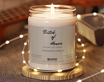 Scented Soy Candle, 9oz, Cinnamon Vanilla