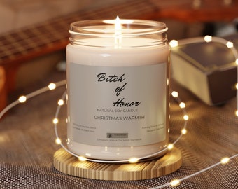 Scented Soy Candle, 9oz, Christmas Warmth