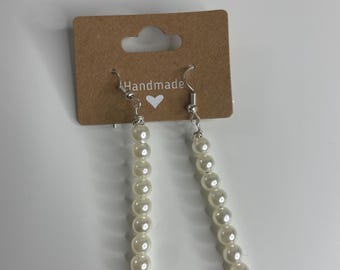 pearl handmade earrings
