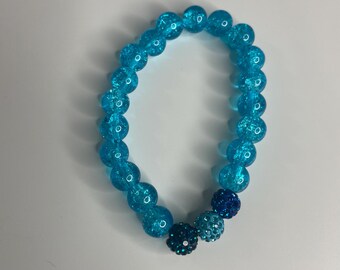 sparkle blue bracelet