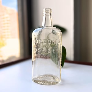 Antique Gordon's London Dry Gin Bottle - Etsy