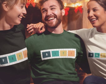 Personalisiertes Papa-Sweatshirt in klassischer Farbe, Vatertagsgeschenk, Geburtstagsgeschenk für Papa, neues Aita-Geschenk, cooler Papa // EUROPA //